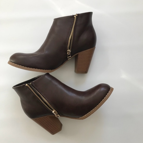 Ballo Mahogany Sidney Ankle Boots - Picture 6 of 8